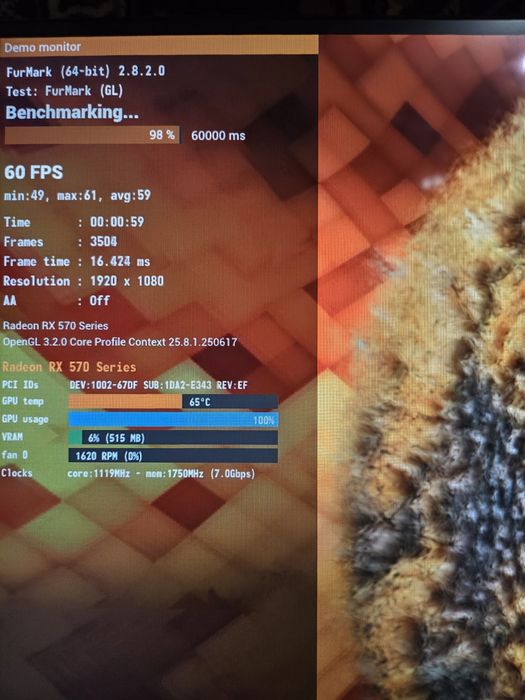 Sapphire radeon rx570 8gb pulse itx