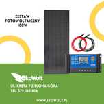 Zestaw solarny 100W monokrystaliczny