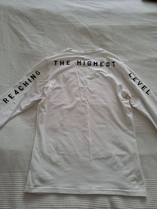 Bluzka / longsleeve 4F biała I niebieska