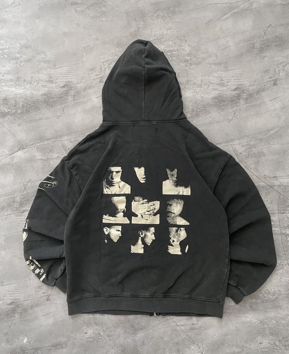 Зіп худі Enfants Riches Deprimes чорного / темно сірого кольору