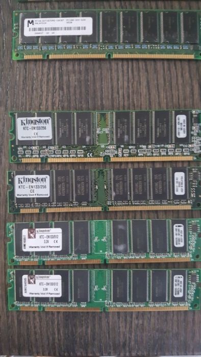 Części komputerowe - ram, karta sieciowa