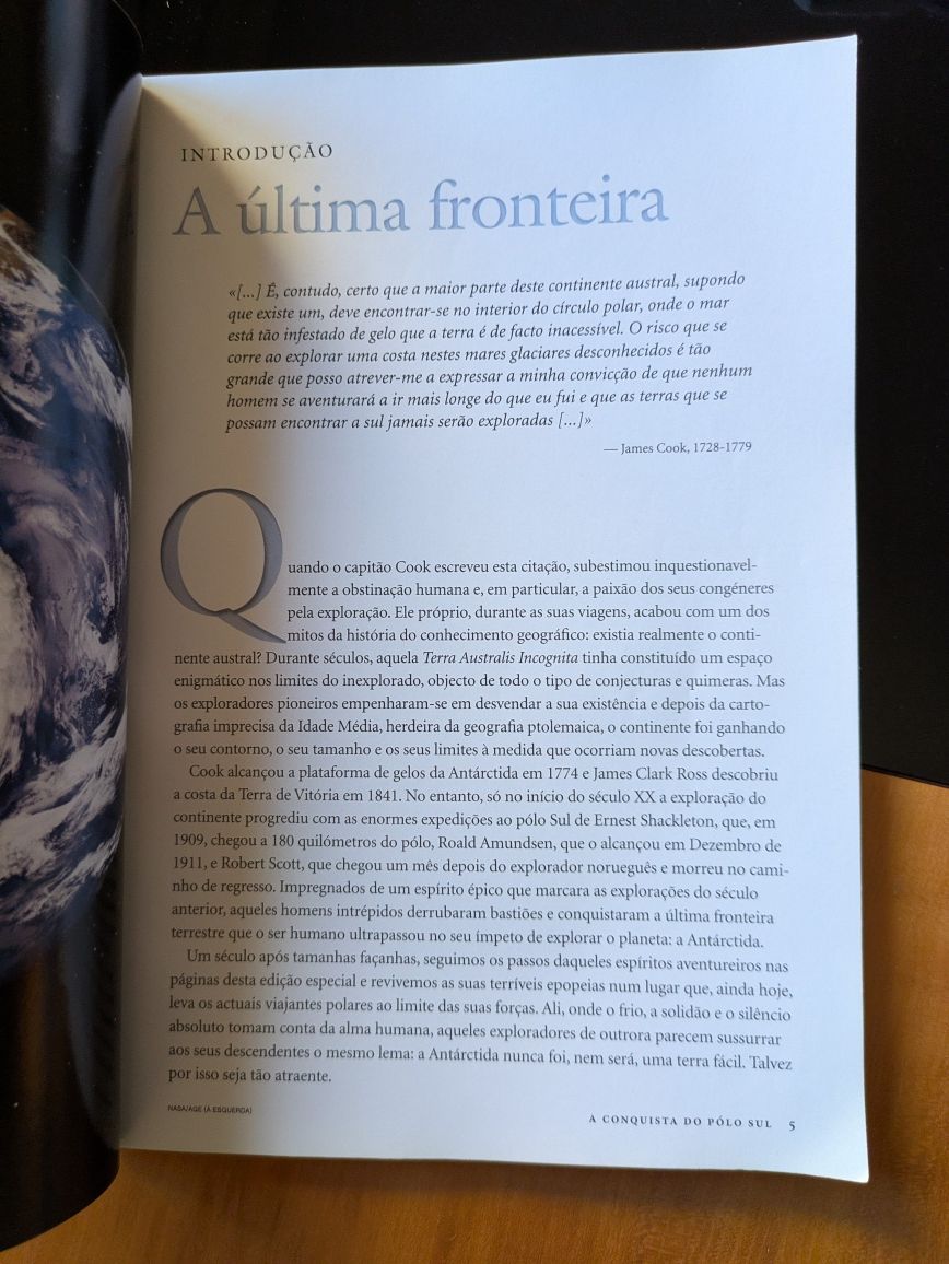 A Conquista do Pólo Sul da National Geographic