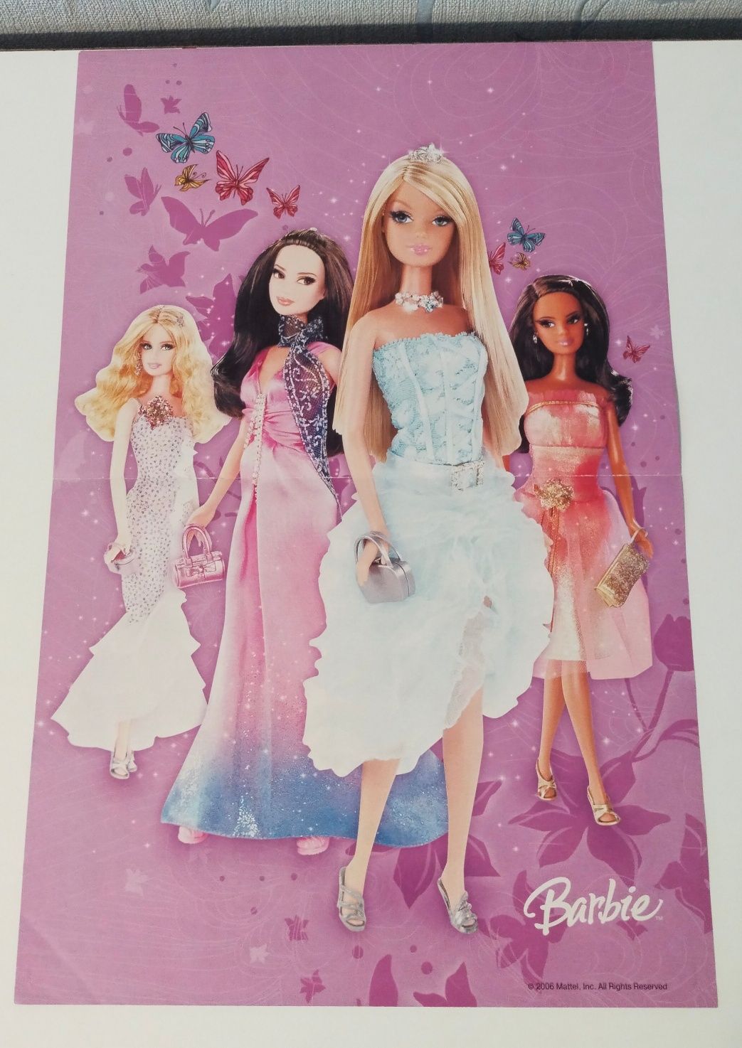 Плакат Барби, Barbie. Цена за 1 шт.
