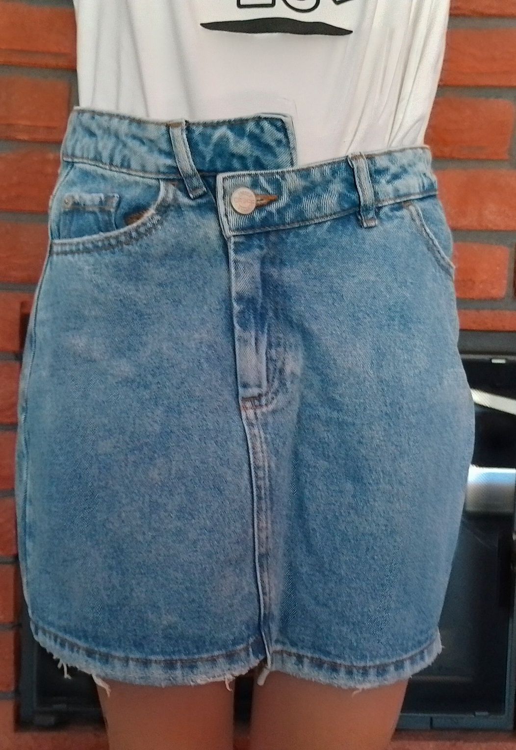 Spudnica jeansowa 2 szt. R 36 Cropp H&M