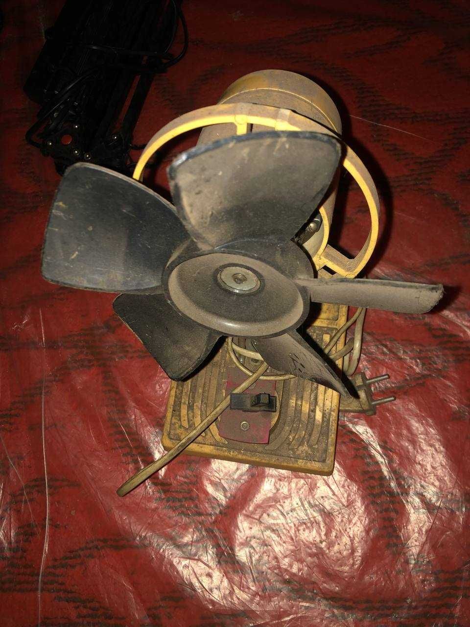 Настольный вентилятор СССР, Трубы с резьбой, Пруток для сварки