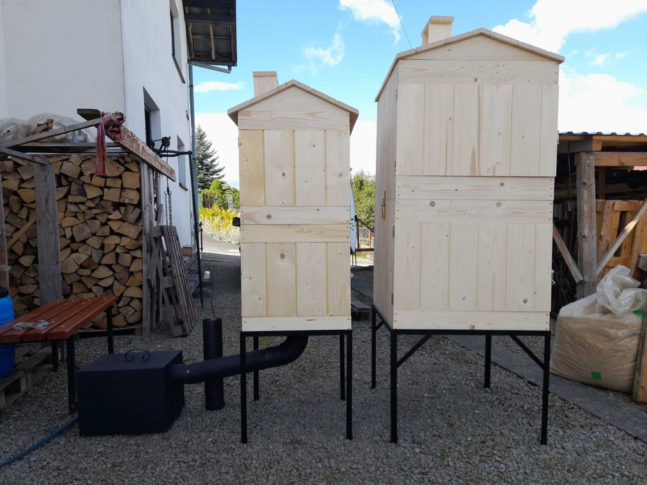 Wędzarnia drewniana 50, 60, 70 cm.