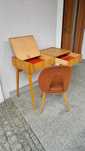 Konsola toaletka Mid Century Design Czechosłowacja lata 60 Jirak PRL