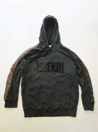 Fendi bluza z kapturem hoodie monogram S