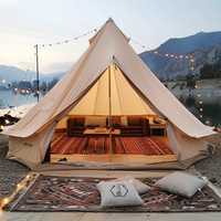 Tenda  Bell 7 x 3,5 m Tenda Yurt TC Postes de algodão e ferro