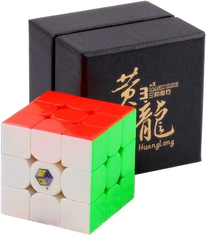 Kostka Rubika układanka YuXin HuangLong 3x3x3 M