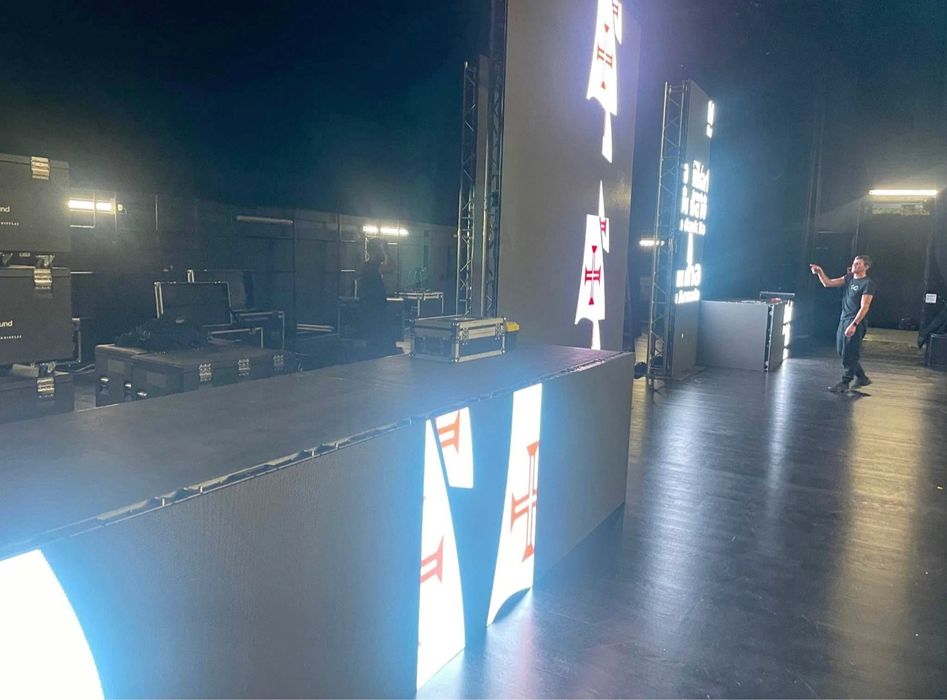 Ecrã Led P3,91 Outdoor lote de 81M2