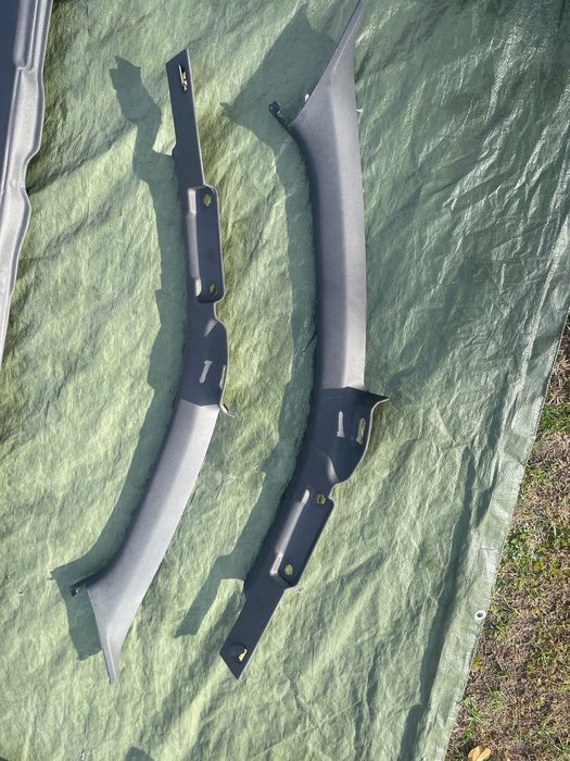 Podsufitka tapicerka czarna AUDI A4 B6 B7 S4 RS4 S-line kombi