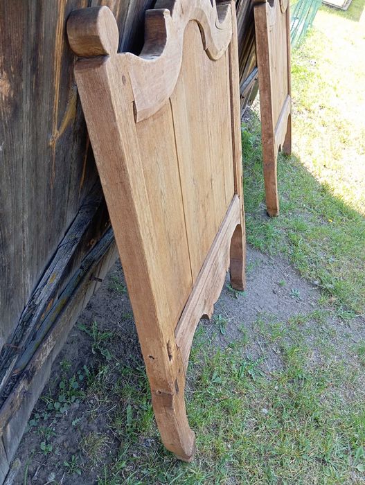 Zagłówki łóżka solidne drewniane