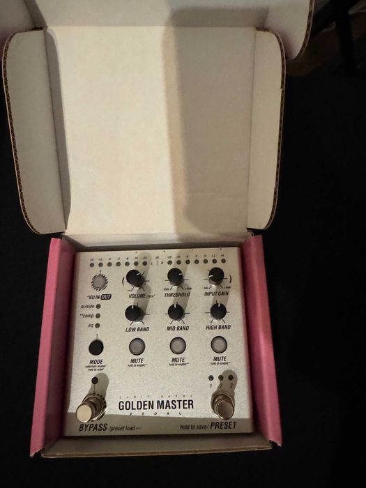 Endorphin.es Golden Master Pedal, new