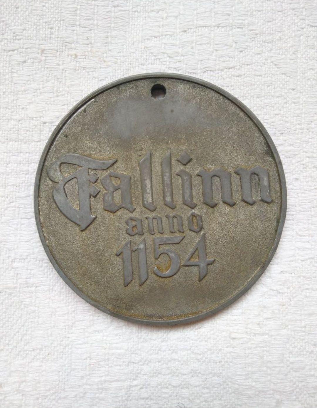 Tallinn anno 1154 настольная медаль