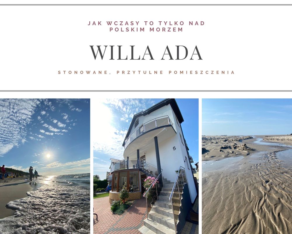 Willa Ada komfortowe Noclegi Karwia 200m od plaży