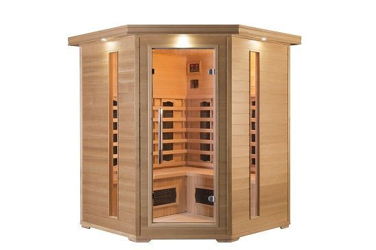 Sauna infrared Toronto promienniki kwarcowe 3os spa sauny podczerwień