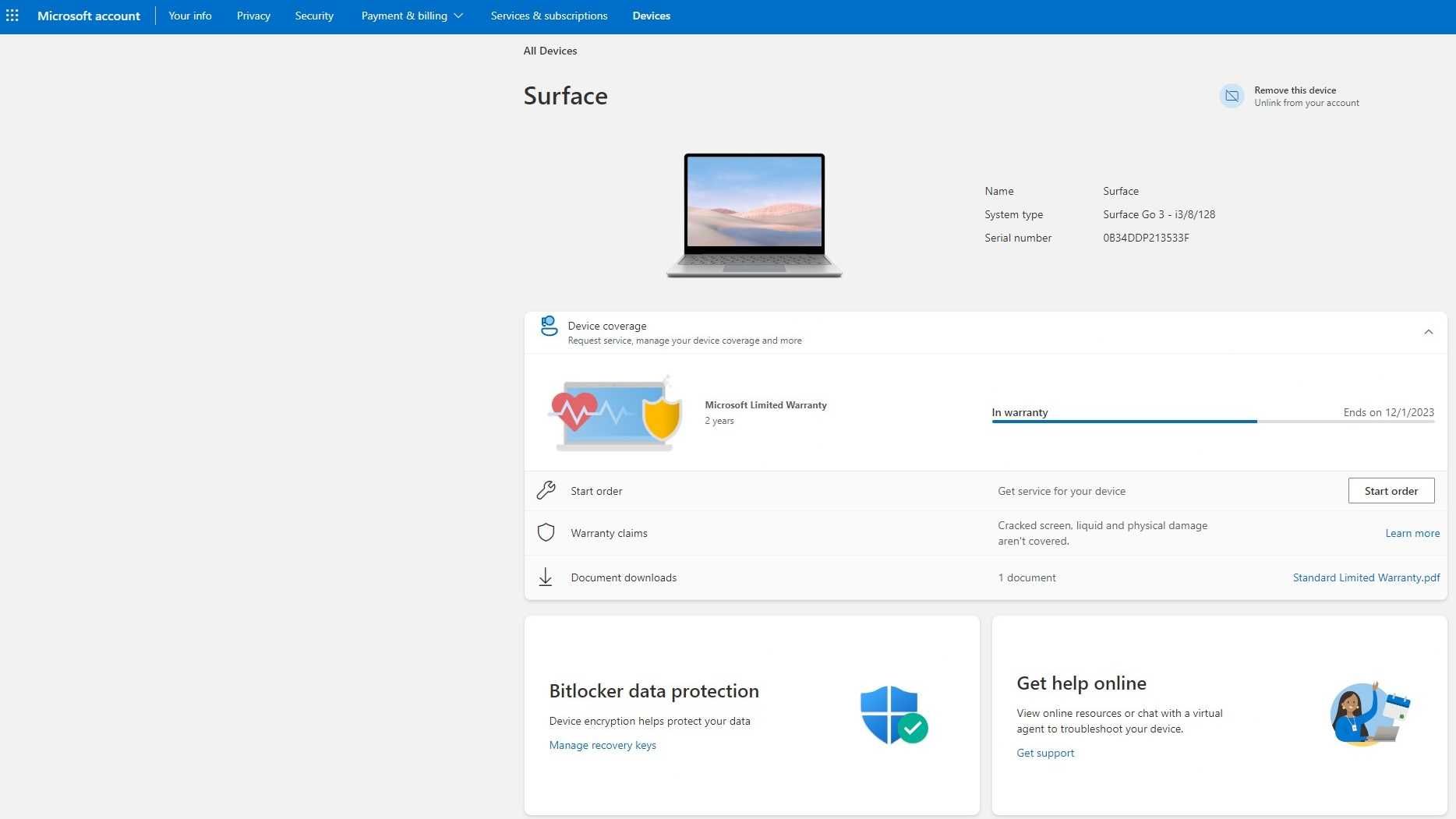 Tablet Microsoft Surface GO 3 10.5" cala Prawie jak Laptop Windows 11