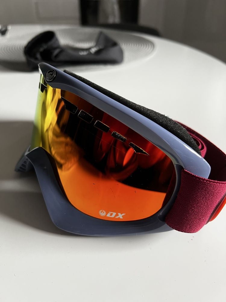 Google narciarskie snowboard DX Dragon narty zima