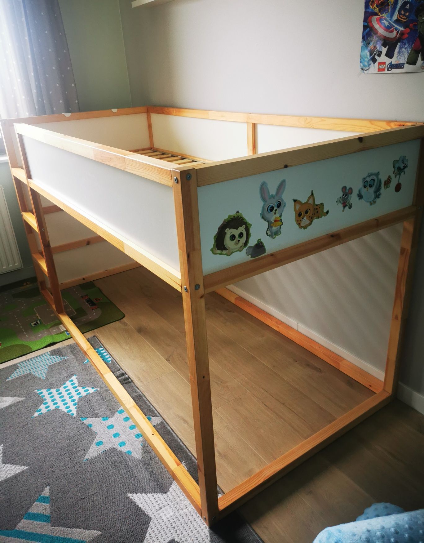 Ikea Kura łóżko dwustronne 90x200cm