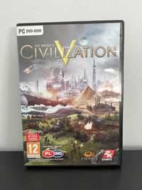 Pudełko z grą PC Civilization 5 V - wydanie premierowe z plakatem