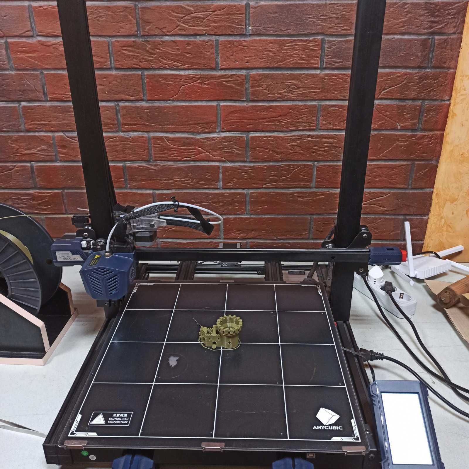 3D-принтер Anycubic Kobra Max (Б\У) + Пластик в подарок