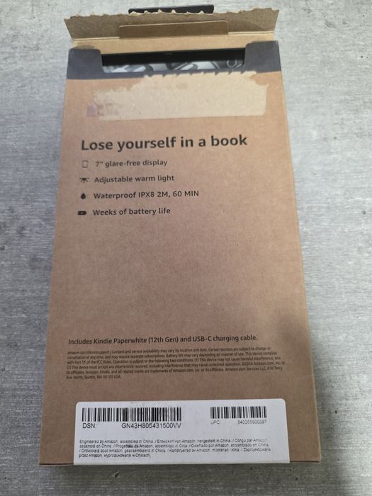 Kindle Paperwhite. 2025. 12 покол.32Гб. Новий. Зелений. Signature Edit