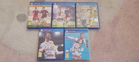 Fifa PS4 kolekcja 15,16,17,18,19