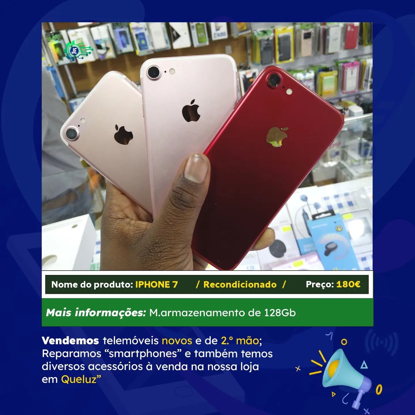IPHONE 7 A 180€ NÃO PERCA ESSA PROMOÇÃO N
