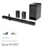 Soundbar subwoofer głośniki Sony Sony HT-RT3