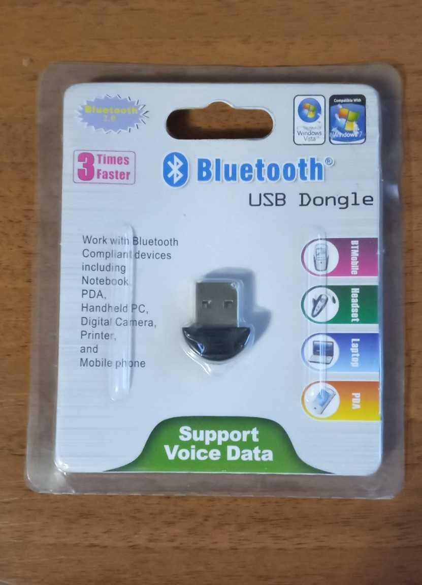 Мини Адаптер Bluetooth USB 2.0 Блютуз Переходник