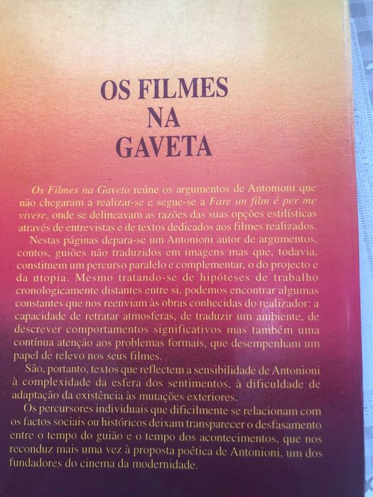 Livro - "Os filmes na Gaveta"