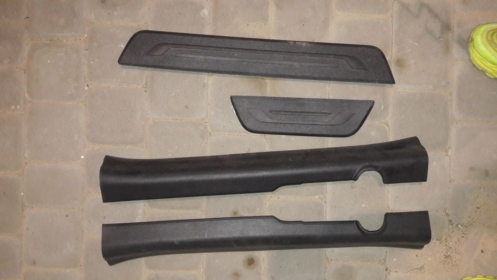 Накладка порога салона пластик Kia Forte 2016-