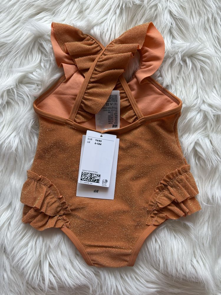 Strój kąpielowy kostium jednoczęściowy niemowlęcy H&M
