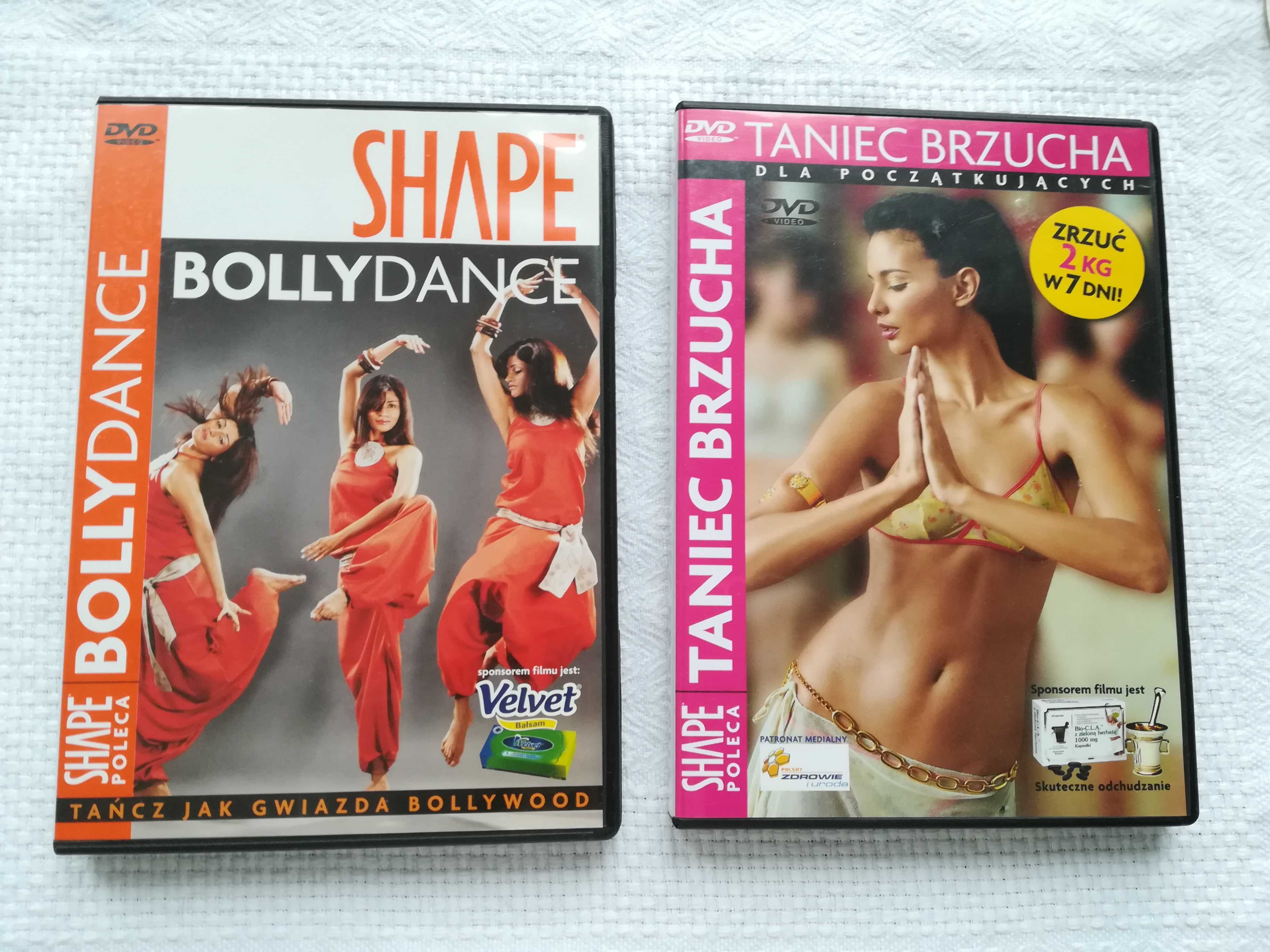 płyta dvd shape sport fitness, bollydance, taniec brzucha na lato