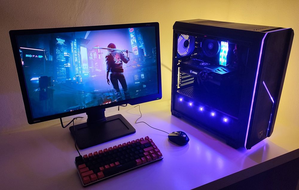 Setup PC Gaming 144hrz Ryzen 5600x RTX 3060 ti
Joga qualquer jogo mode