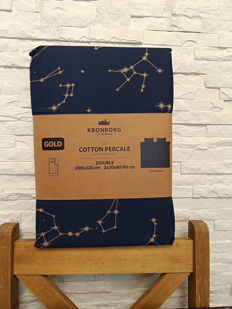 Nowa Pościel Kronborg of Denmark 100% Cotton 200/220