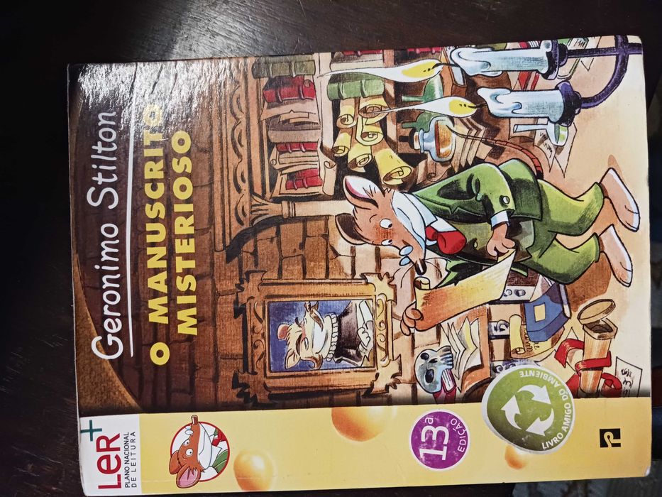 Livros da coleção Geronimo Stilton (venda individual ou em conjunto)