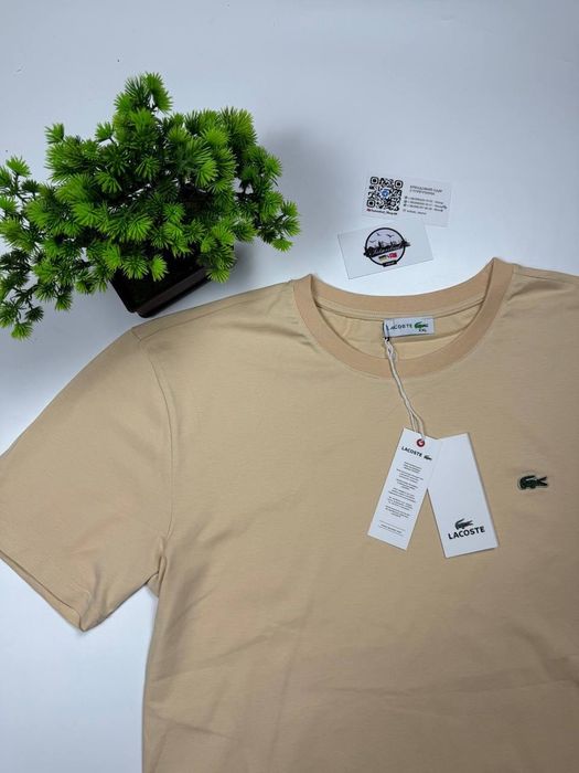 Туреччина Футболка Lacoste Бєжева