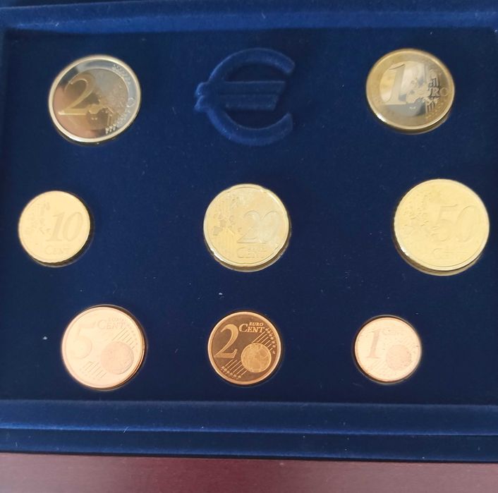 1ª Coleção série anual 2002 Proof euro