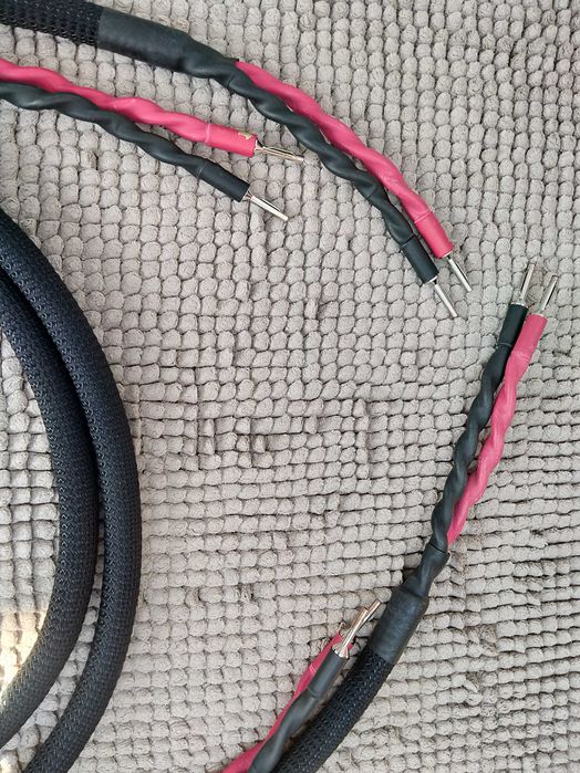 Kable głośnikowe kierunkowe zrobione na zamówienie DIY 2x2.5m