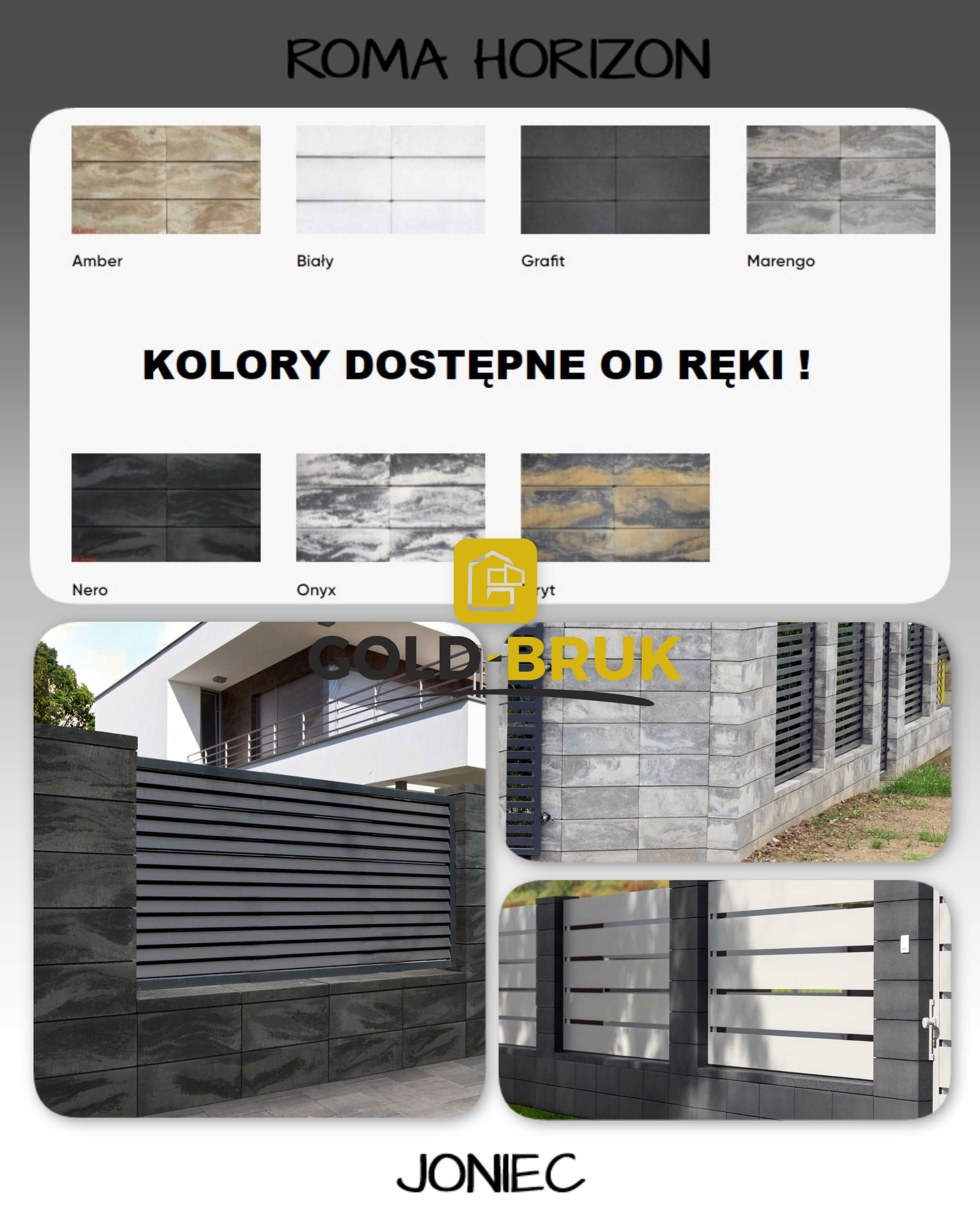 Obrzeże trawnikowe do kostki ogrodu krawężnik 6x20x100 szary POLBRUK
