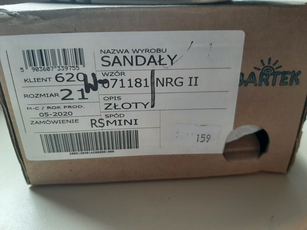 Mini first steps BARTEK W-71181/NRG II, dla dziewcząt, różowo-złoty