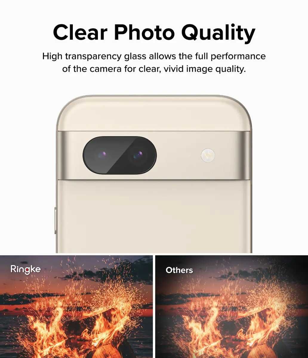 Защитное стекло на камеру Ringke Camera Protect 3-Pack Google Pixel 8a
