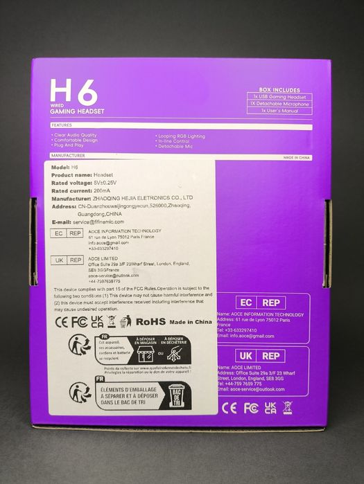 ‼️Fifine H6 – Ігрові Навушники з 7.1 Об'ємним Звуком +гарантія 90 днів