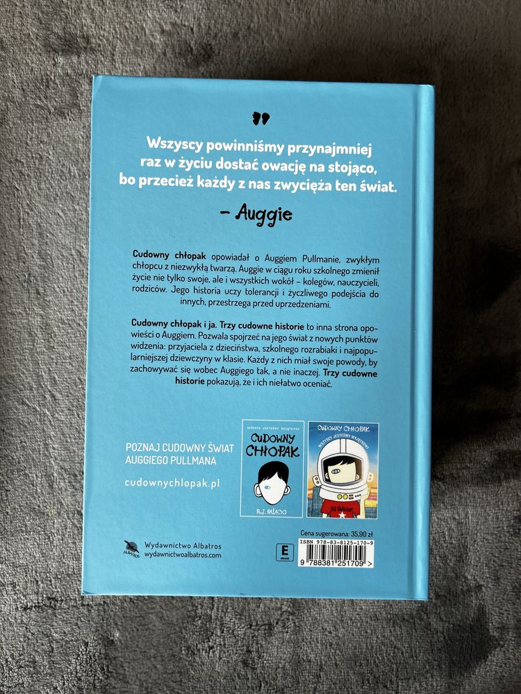 książki ze świata Cudownego chłopaka R.J. Palacio