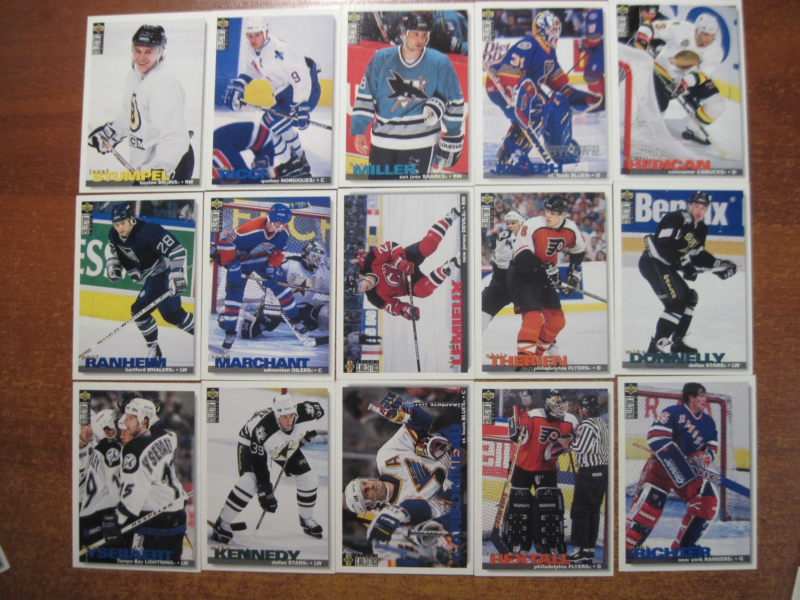 Колекційни картки карточки Хоккей НХЛ Upper Deck та інші