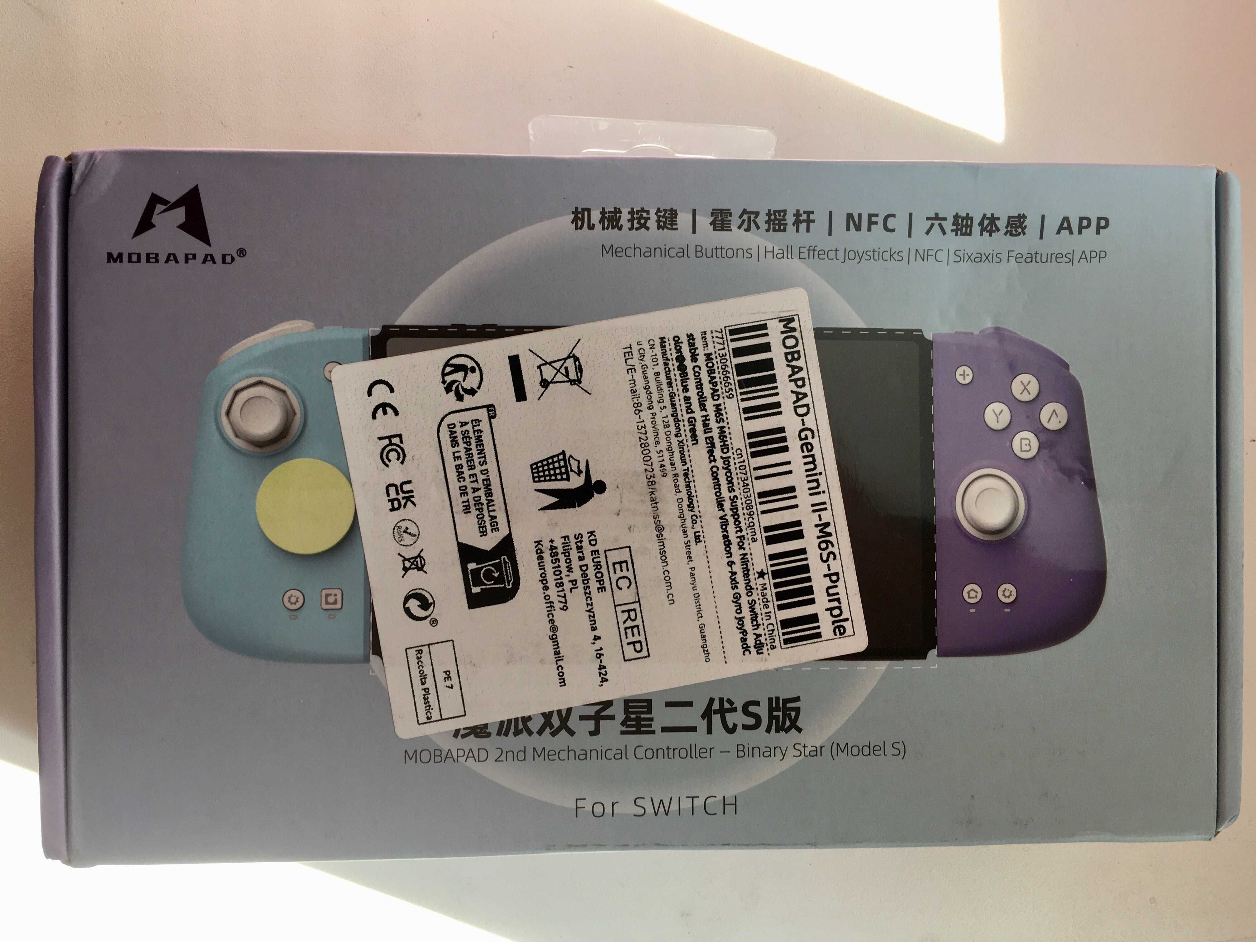 Mobapad Switch Gaming Controller