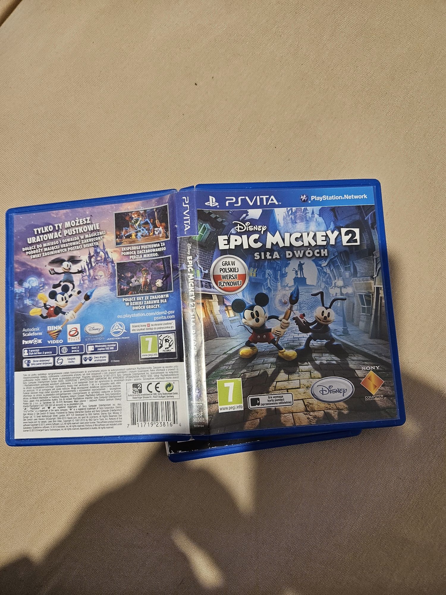 Epic Mickey 2 siła dwóch ps vita