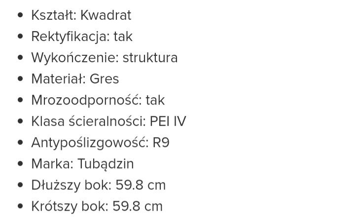 Płytki Tubądzin Aulla Graphite Str 59,8X59,8 GAT.I- 8 szt